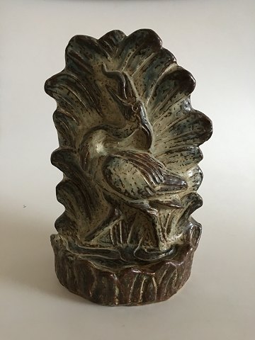 Royal Copenhagen Stoneware Knud Kyhn Heron figurine No 21918