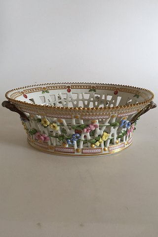 Antique Royal Copenhagen Flora Danica Fruit Bowl No 3537