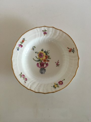 Royal Copenhagen Saxon Flower Deep Plate No 1617