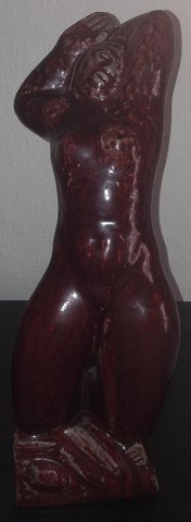 Royal Copenagen Jais Nielsen Stoneware Figurine "Venus raises from the oceon" No 
20637