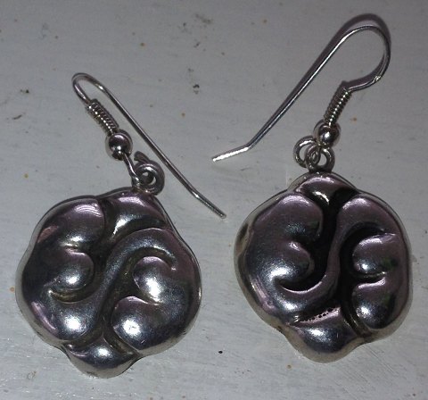 Thorvald Bindesboll Earrings Holger Kyster Silver