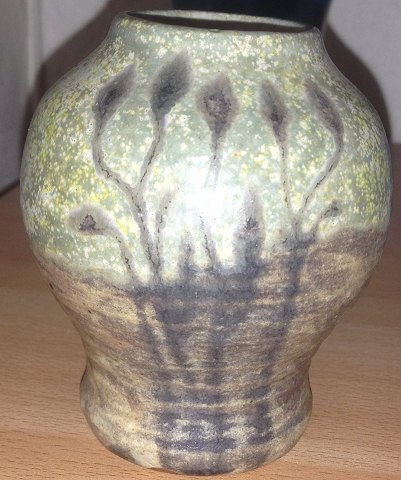 Royal Copenhagen Stoneware Vase by Karin Blom