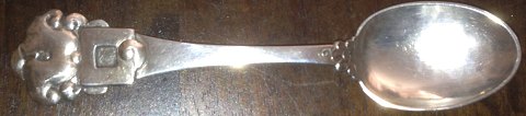Thorvald Bindesbøll Silver Spoon from Holger Kysters Smithy
