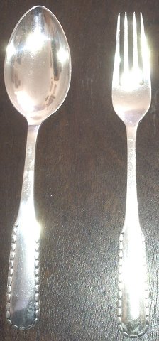 Georg Jensen Silver Flatware Rope 2 pieces