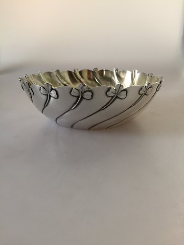 Anton Michelsen Art Nouveau Sterling Silver Bowl from 1902