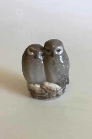Royal Copenhagen Figurine Pair of Owls No 834