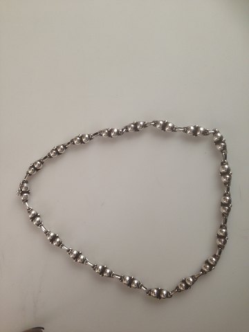 Georg Jensen Sterling Silver Necklace Modern No 21C