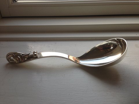 Hans Hansen Sterling silver Serving Spoon desiged by Karl Gustav Hansen 1940