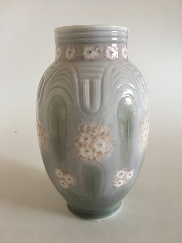 Large Beautifull Royal Copenhagen Unique Art Nouveau Vase
