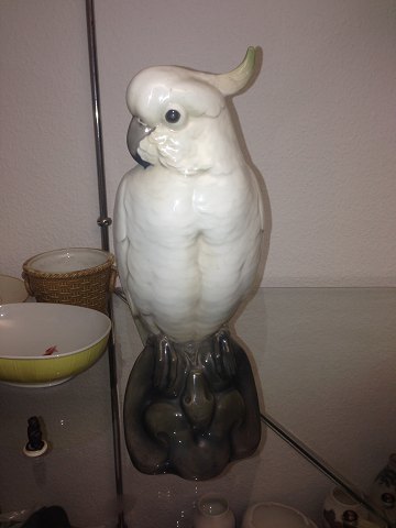 Bing & Grondahl Cockatoo Figurine with Snake No 1740