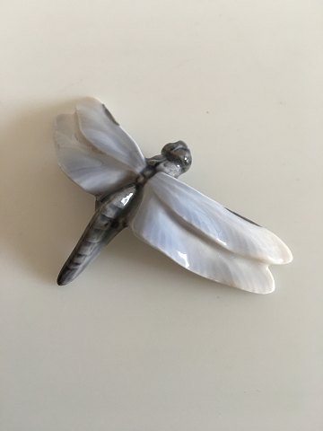 Royal Copenhagen Art Nouveau Figurine of a Dragonfly No 1306