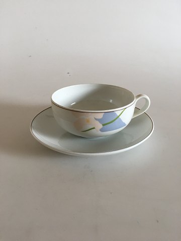 Bing & Grondahl Blå Orchide/Orkide Tea Cup No 473