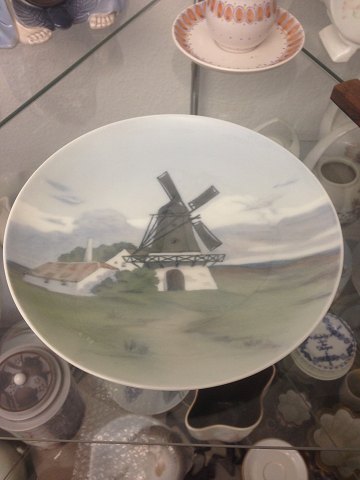Bing & Grondahl Art Nouveau Wall Plate with Windmill No 4735/357-20