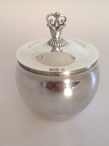 Georg jensen sterling Silver lidded bowl by Harald NielsenNo 172C