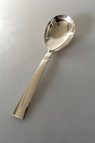 Georg Jensen Acadia Sterling Silver Serving Spoon, Small No 115