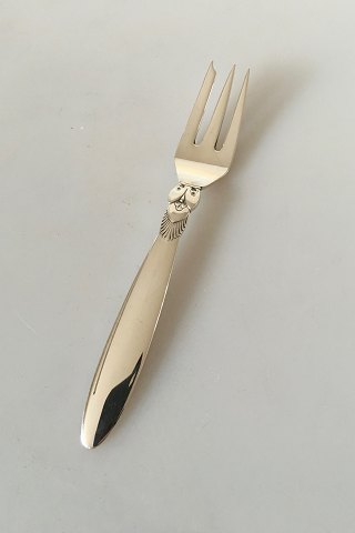 Georg Jensen Sterling Silver Cactus Cake Fork No 043