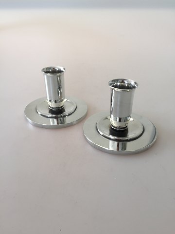 Georg Jensen Sterling Silver Pair of Candlesticks No 748