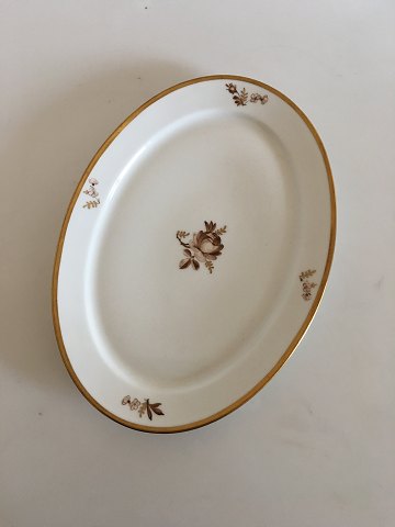 Royal Copenhagen Brown Rose Serving Tray No 9009