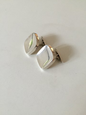 Bent Knudsen Sterling Silver Silver Cuff Links No 10