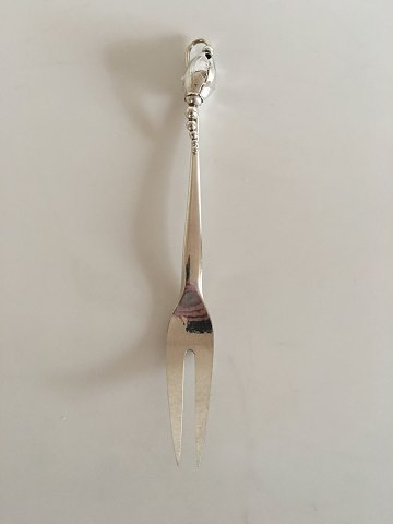 Georg Jensen Sterling Silver Blossom Serving Fork