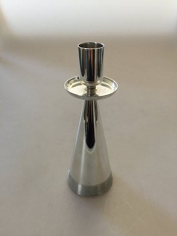 Svend Toxværd Modern Sterling Silver Candlestick