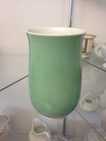 Royal Copenhagen Thorkild Olsen Vase with Green Glaze