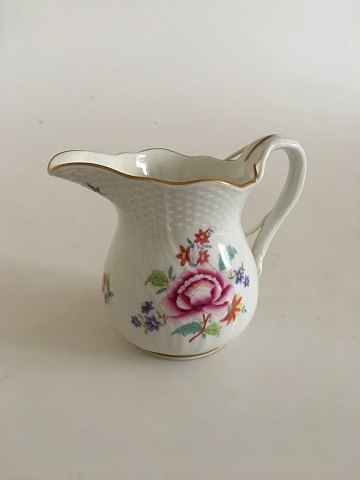 Herend Hungary Creamer, Handpainted with Flowers