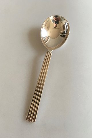 Georg Jensen Sterling Silver Bernadotte Jam Spoon No 163.