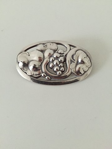 Georg Jensen Sterling Silver Brooch No 177B