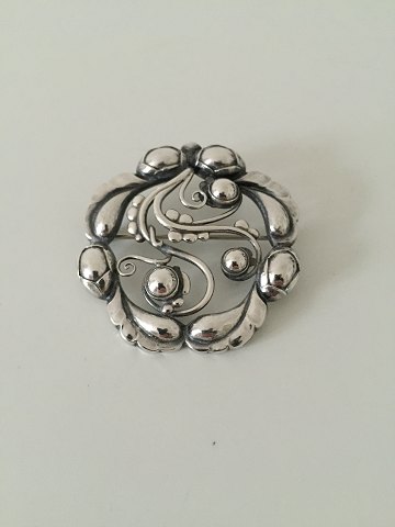 Georg Jensen Sterling Silver Brooch No 159