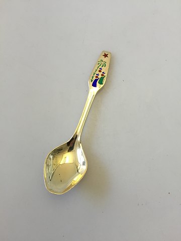 Meka Sterling Silver Christmas teaspoon 1968