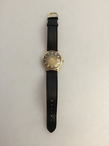 Certina Certidate Mens Watch in Gold with leather strap