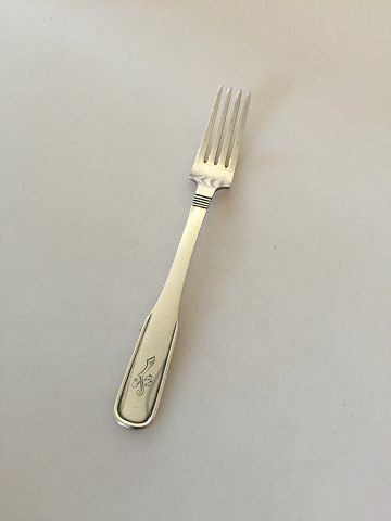 Hans Hansen Thirslund Sterling Silver Lunch Fork