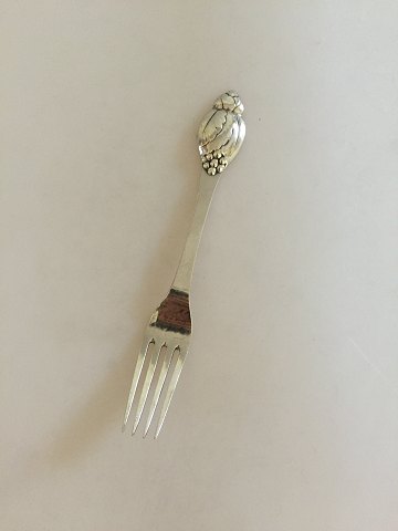 Evald Nielsen No 6 Silver Lunch Fork