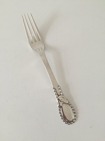 Evald Nielsen Silver Dinner Fork No 13