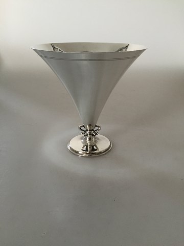 Just Andersen Silver Vase made at GAB, Sweden.
