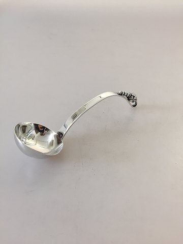 F. Ramirez Sterling Silver Gravy Spoon from Mexico. Made in the Georg Jensen 
Blossom Style.