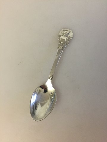 Child Spoon in Silver with motif of the Sandman Cohr, Horsens, Fredericia