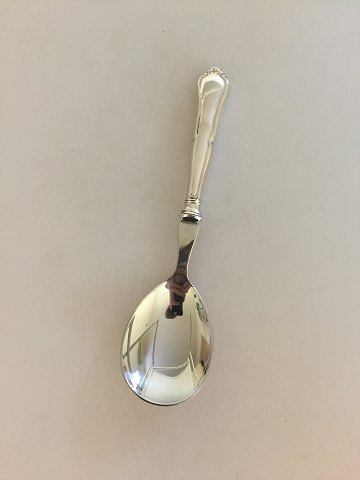 Rita Serving Spoon with silver handle from Horsens Silversmithy