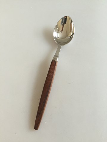 Eton Raadvad Dessert Spoon in Steel and Rosewood