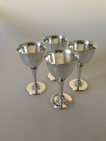 Georg Jensen Sterling Silver Goblets No 553