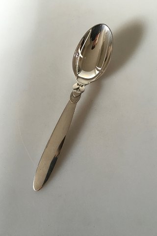 Georg Jensen Sterling Silver Cactus Extra Large Dinner Spoon No 001