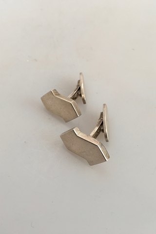 Bent Knudsen Sterling Silver Cuff Links.