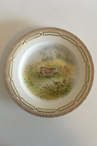 Royal Copenhagen Flora Danica Animal Dinner Plate No 239/3549