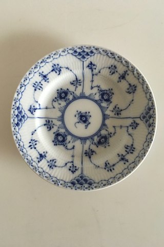 Royal Copenhagen Blue Fluted Half Lace Plate No 615