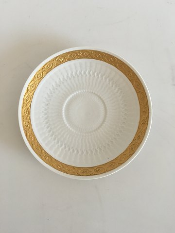 Royal Copenhagen Gold Fan Saucer No 11539