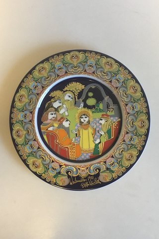 Bjorn Wiinblad Rosenthal Christmas Plate from 1981
