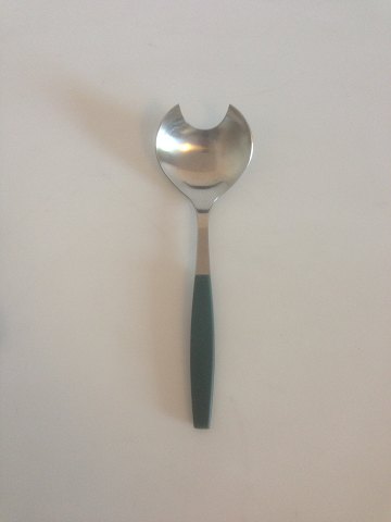 Georg Jensen Stainless Green Strata Serving Spork