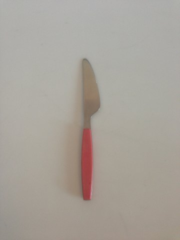 Georg Jensen Stainless Red Strata Lunch Knife