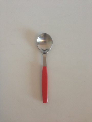 Georg Jensen Stainless Red Strata Coffee Spoon